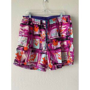 Vintage 80s/90s funky mens swim trunks